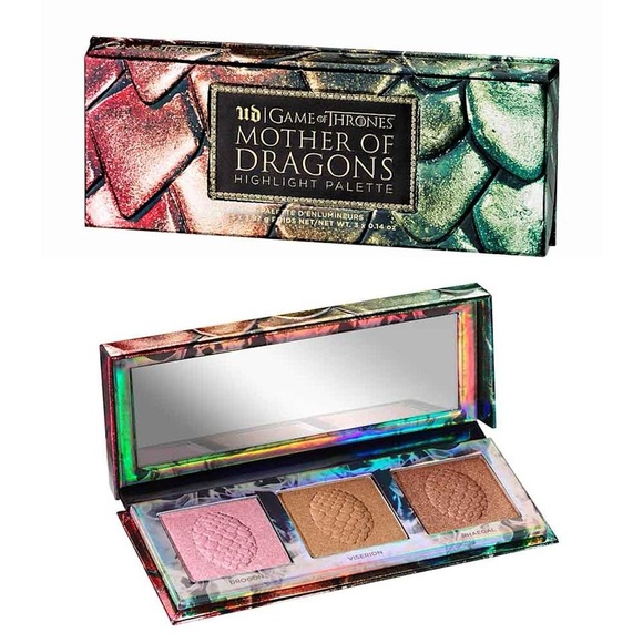 Urban Decay Game of Thrones Mother of Dragons Afterglow Highlighter New in Box